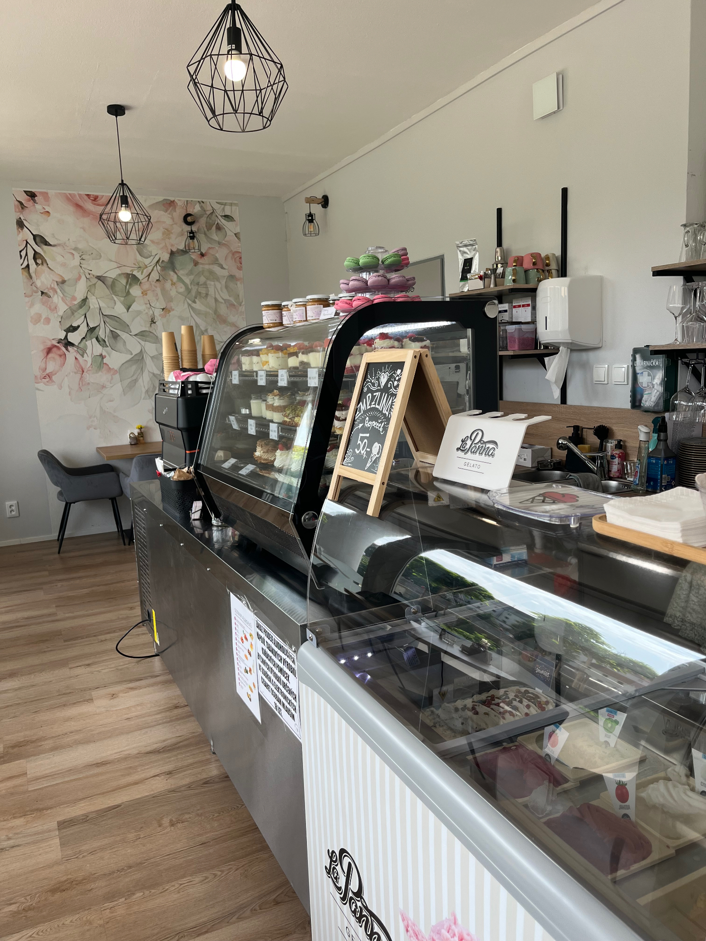 Interiér Port Café